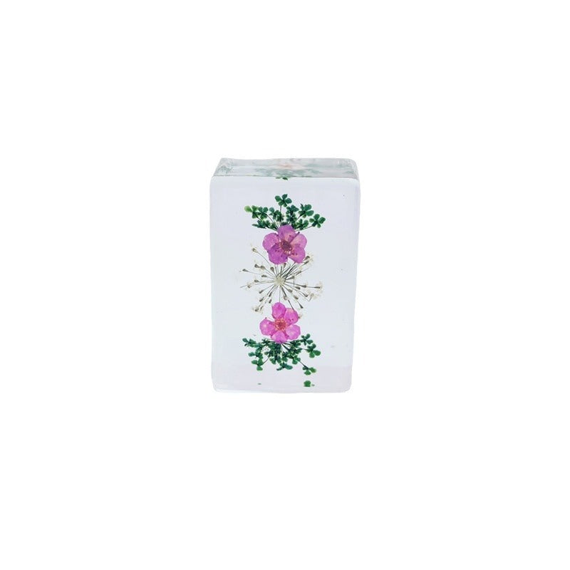 Wholesale 10pcs Resin Glue Dried Flower Pressed Book Real Flower Specimen Ornaments